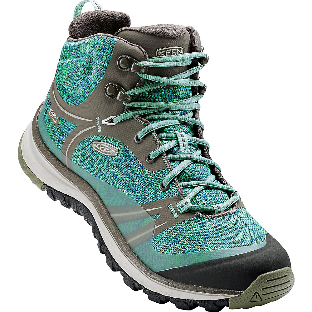 KEEN Womens Terradora Mid Waterproof Hiking Boot 8.5 Bungee Cord Malachite KEEN Men s Footwear