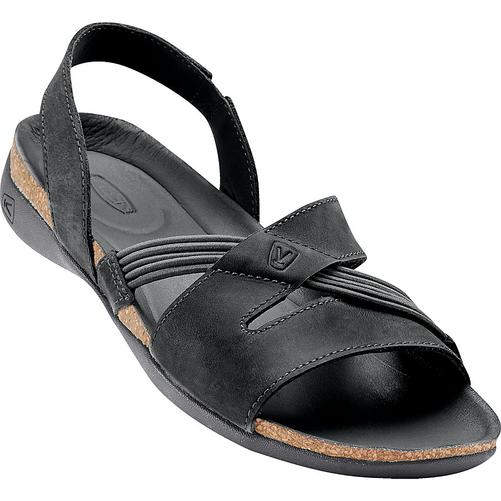 KEEN Womens Dauntless Strappy II Sandal 8.5 Black KEEN Women s Footwear
