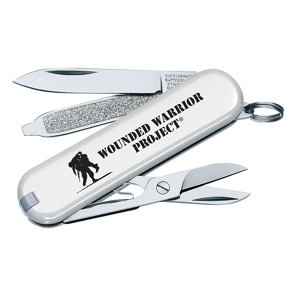 Victorinox Swiss Army Classic SD Wounded Warrior Swiss Army Knife White Victorinox Swiss Army Outdoor Accessories