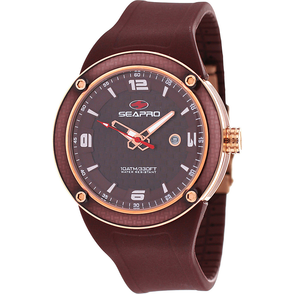 Seapro Watches Men s Driver Watch Brown Seapro Watches Watches