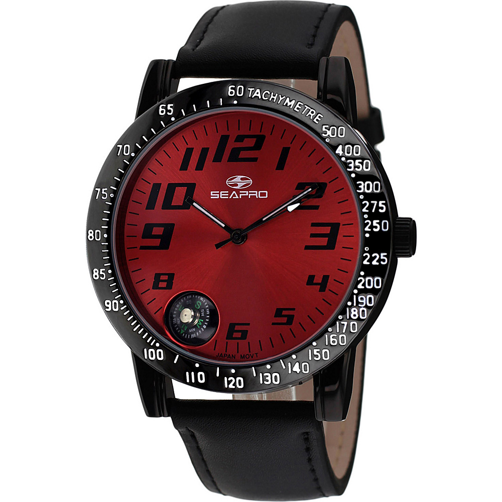 Seapro Watches Men s Raceway Watch Red Seapro Watches Watches