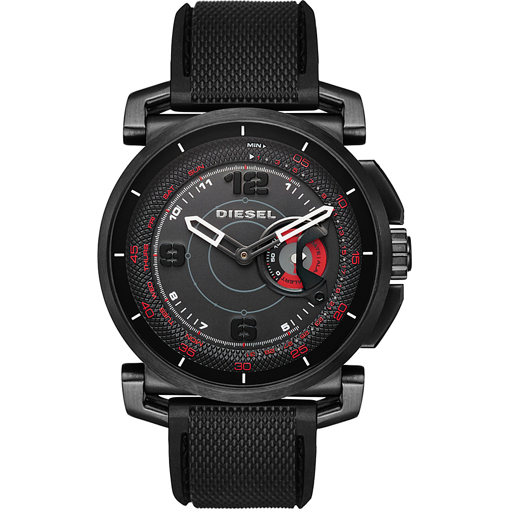 Diesel Watches On Time Hybrid Smartwatch Black - Diesel Watches Wearable Technology