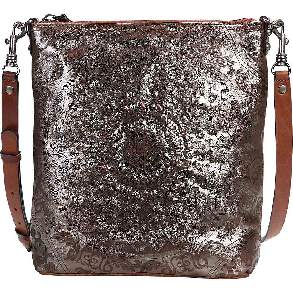 Old Trend Stars Align Crossbody Silver - Old Trend Leather Handbags