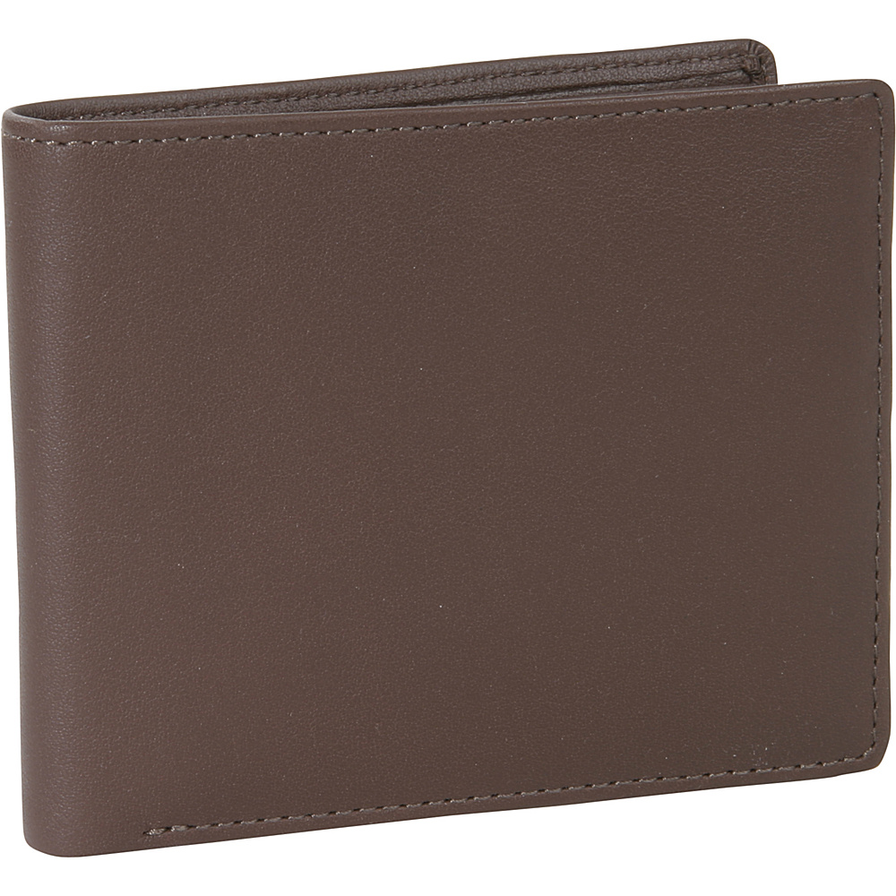 Royce Leather Men s Two Fold W Double Id Flap Coco