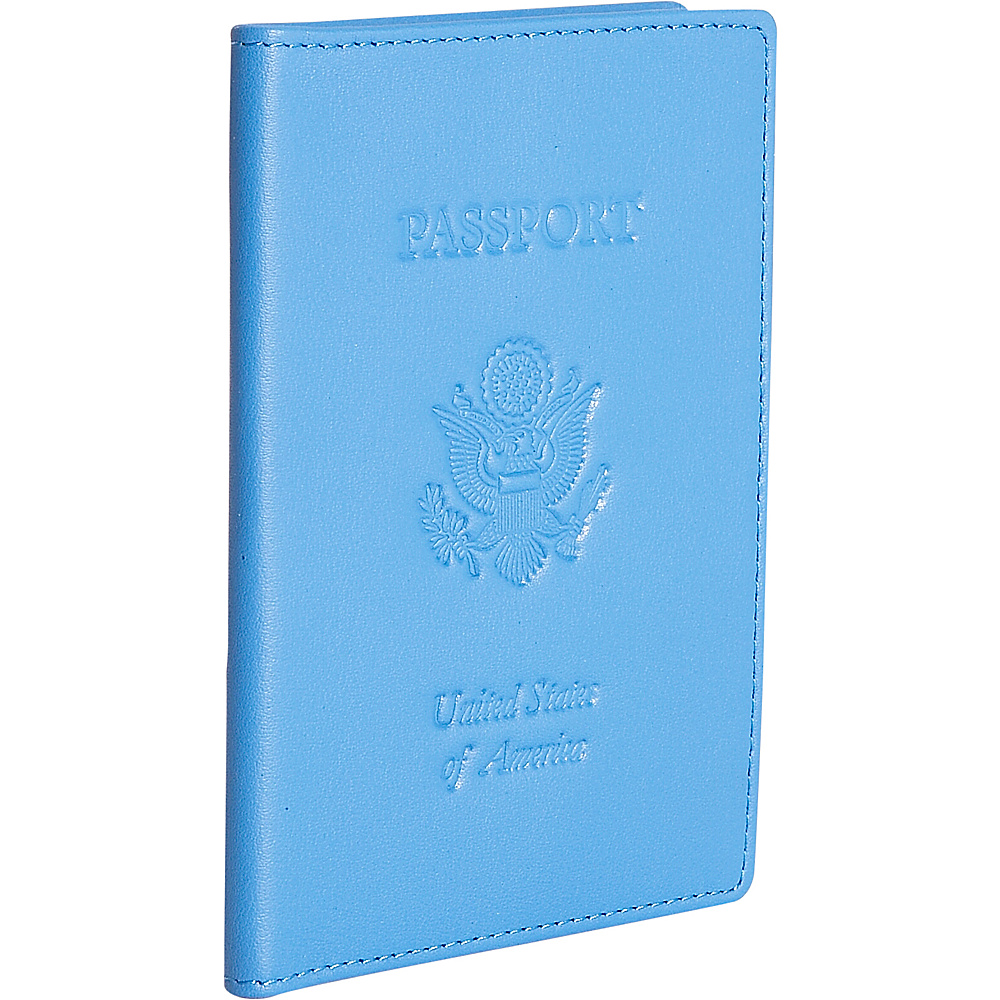 Royce Leather Leather Passport Jacket Royce Blue