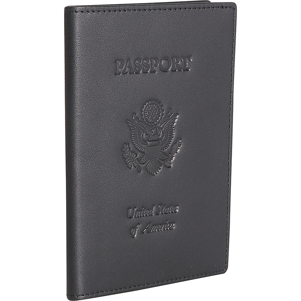 Royce Leather Leather Passport Jacket Black