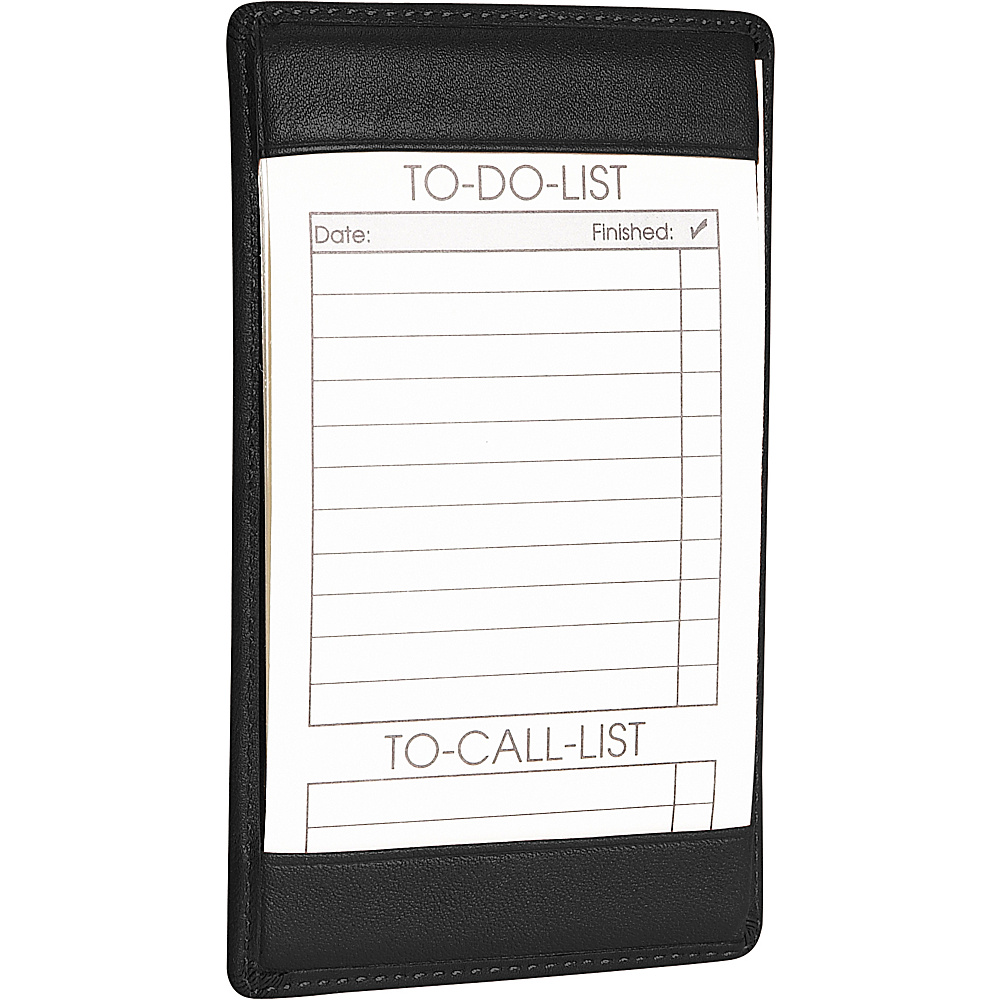 Royce Leather Note Jotter Black