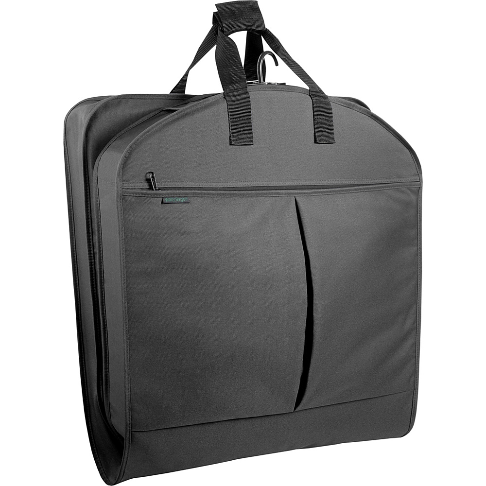 Wally Bags 40 Suit Bag w Two Pockets Black