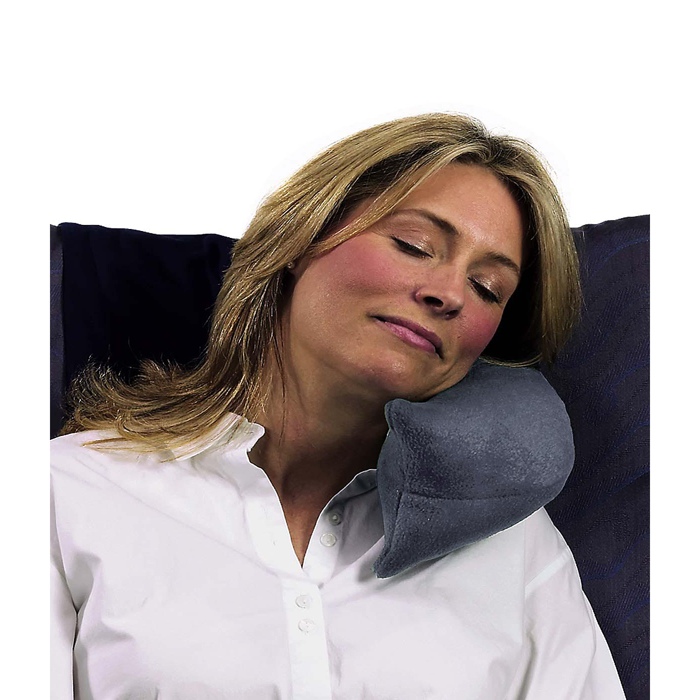 Hedbed™ Inflatable Travel Pillow Blue