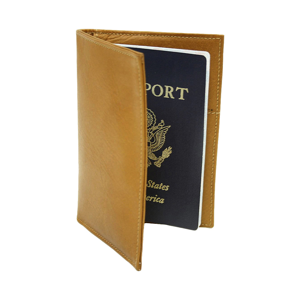 Piel Passport Cover Saddle