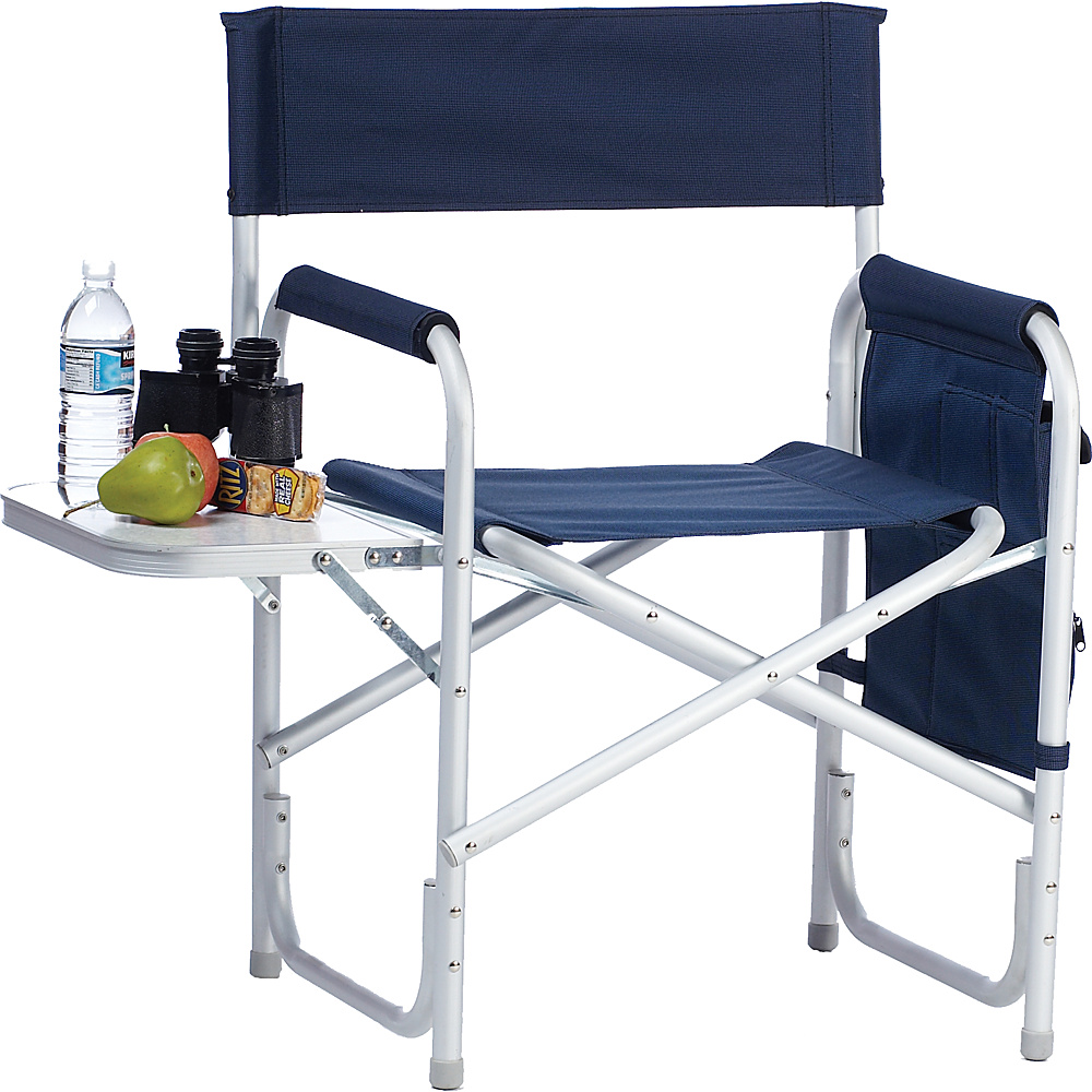 Picnic Plus Director s Chair Navy 2 tone