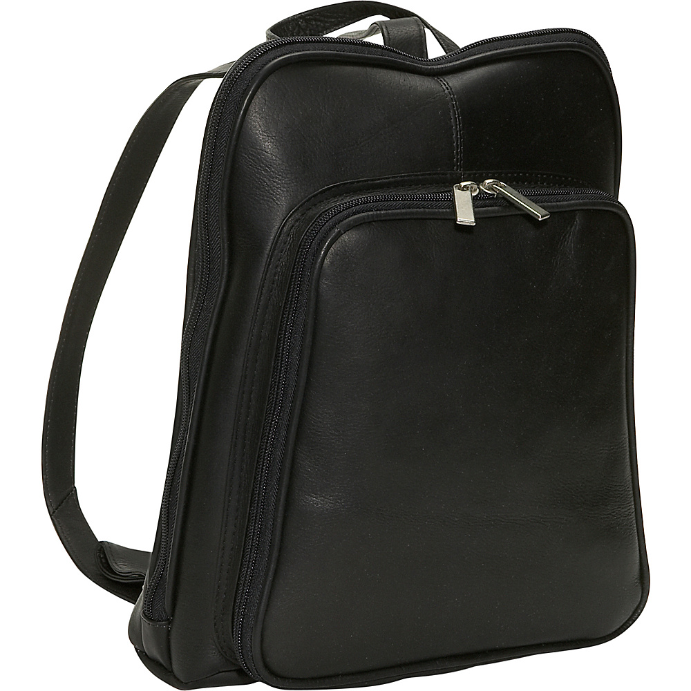 David King Co. Women s Mid Size Backpack Black David King Co. Leather Handbags