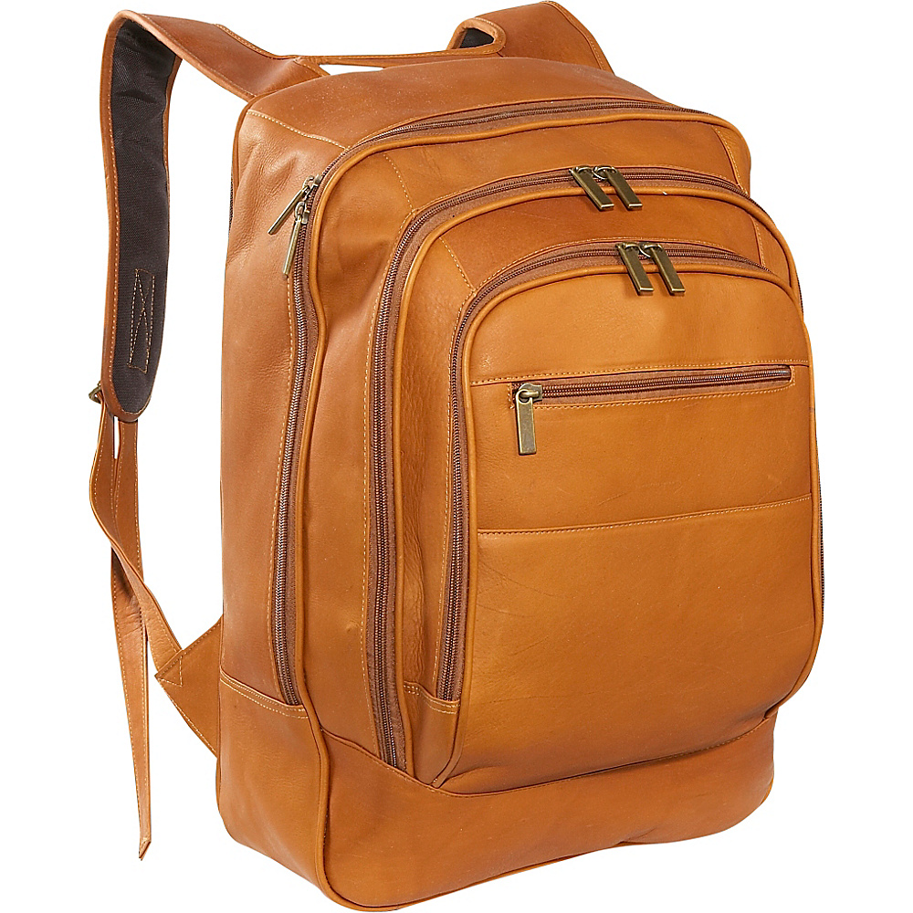 David King Co. Oversize Laptop Backpack Tan