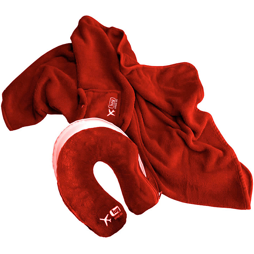 Lug Life Snuz Sac U Blanket Pillow Crimson