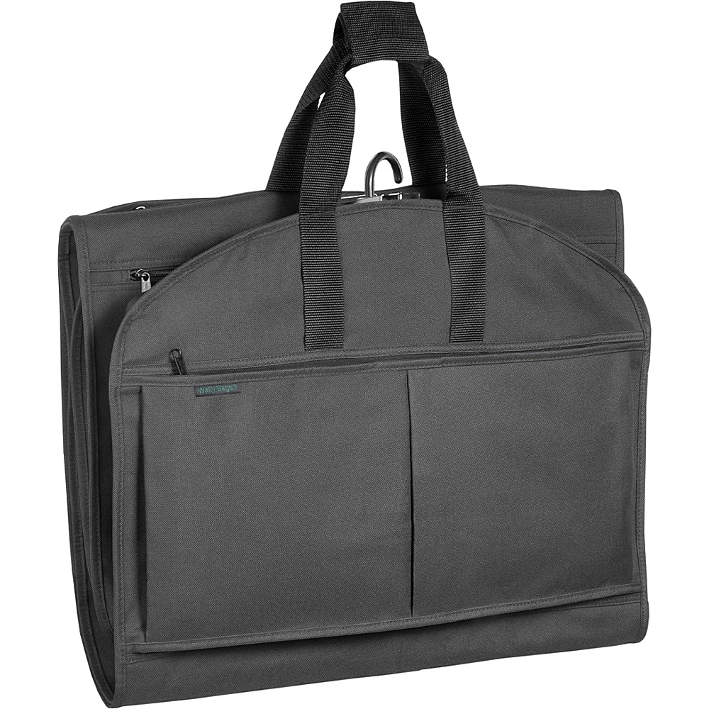 Wally Bags 52 GarmenTote Tri Fold Black