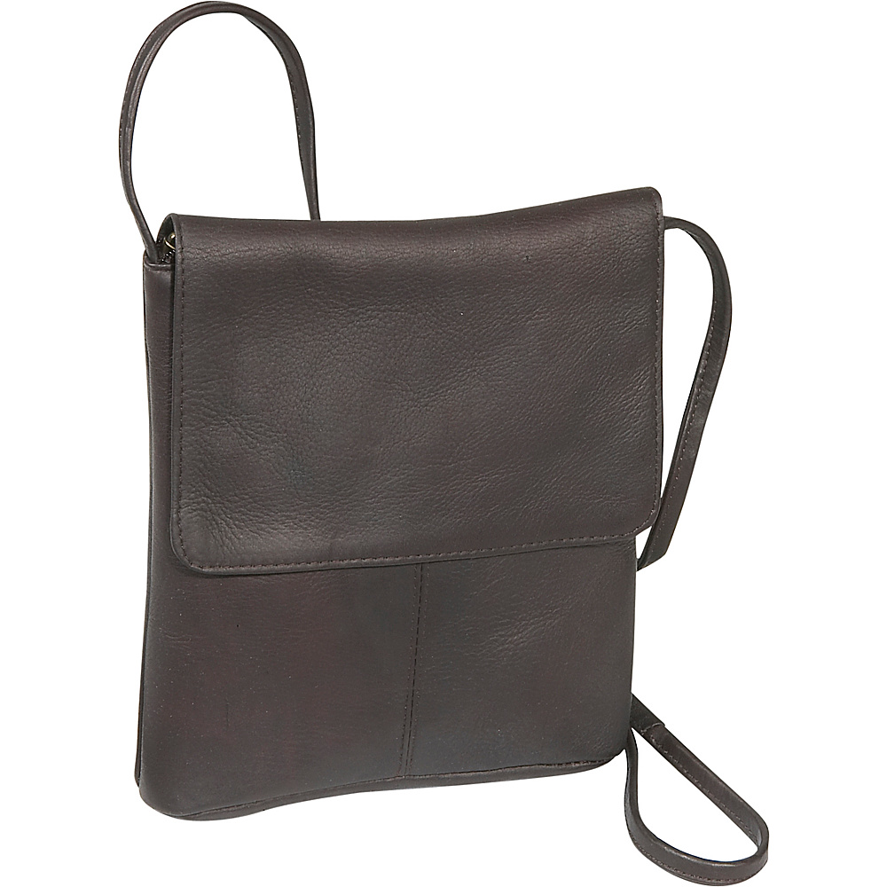 Le Donne Leather Flap Over Mini Caf