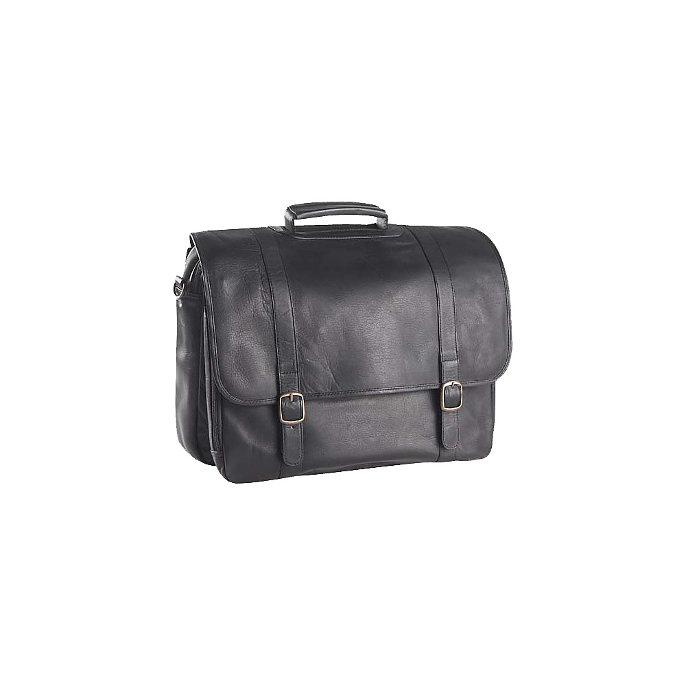Clava Executive Laptop Briefcase Tuscan Black