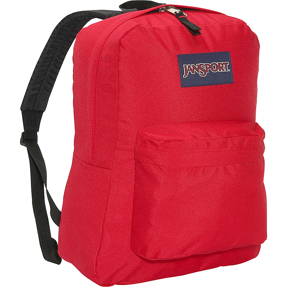 JanSport SuperBreak Backpack Red Tape JanSport Everyday Backpacks