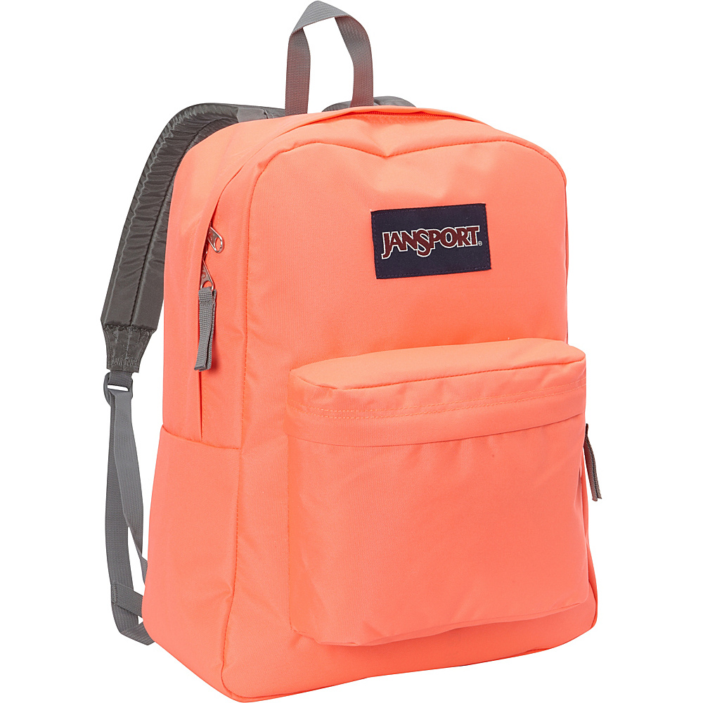 JanSport SuperBreak Backpack Tahitian Orange JanSport Everyday Backpacks