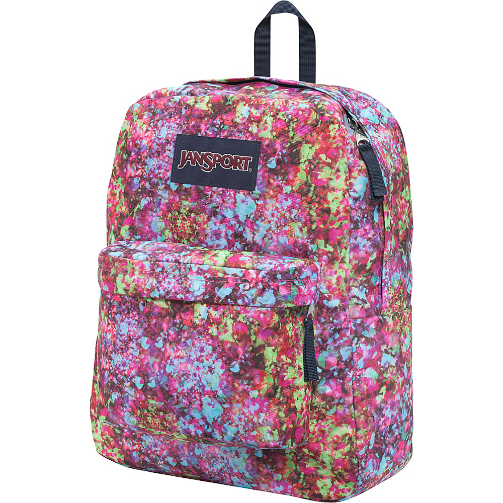 JanSport SuperBreak Backpack Multi Flower Explosion - JanSport Everyday Backpacks