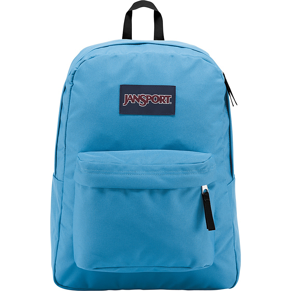 JanSport SuperBreak Backpack Multi Navy Mountain Meadow JanSport Everyday Backpacks