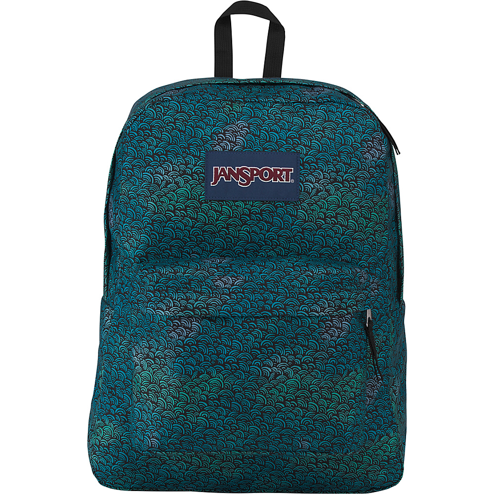 JanSport SuperBreak Backpack Wave Fade - JanSport Everyday Backpacks