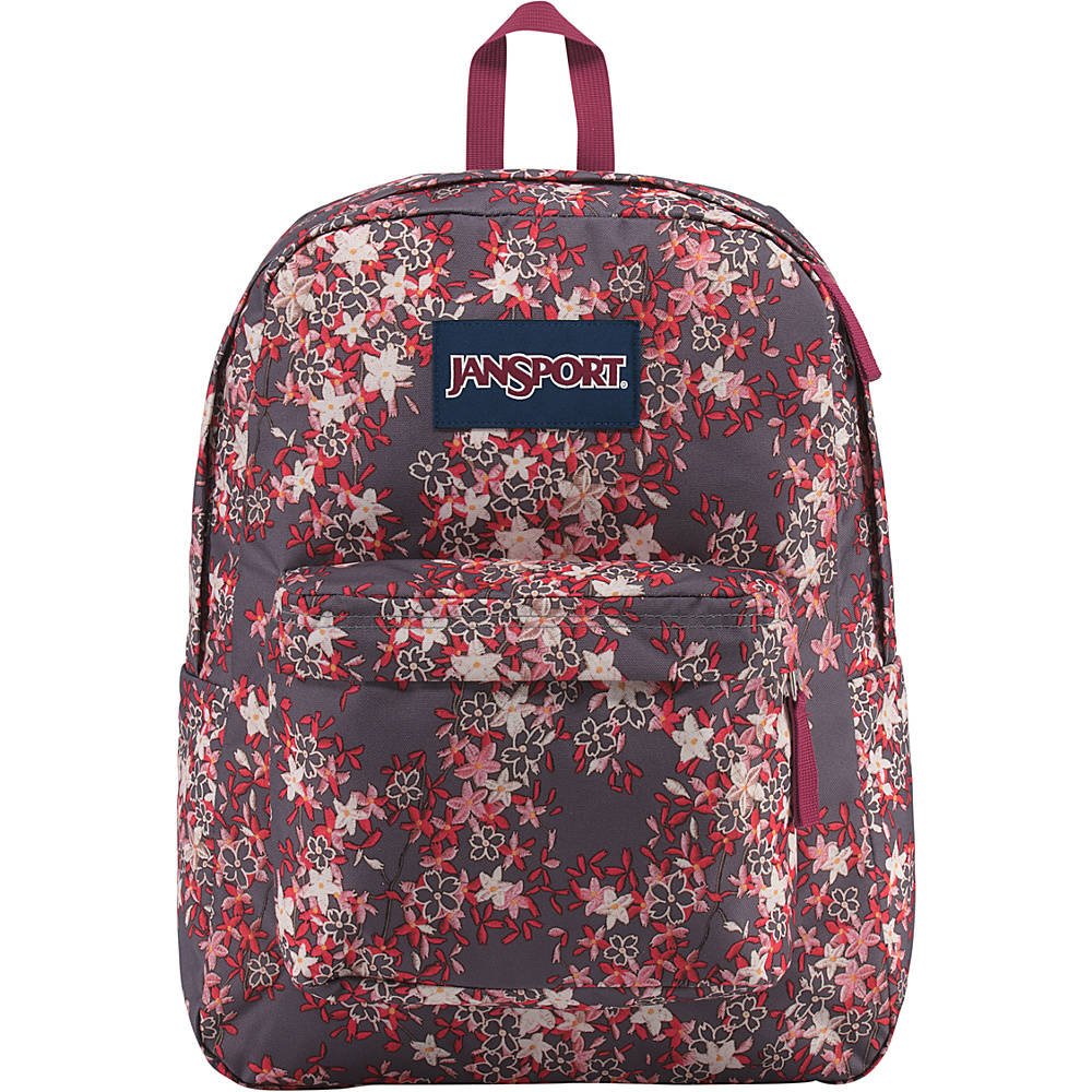 JanSport SuperBreak Backpack Folk Floral - JanSport Everyday Backpacks