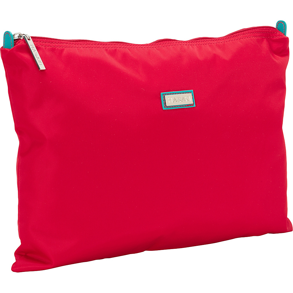 Hadaki Large Zippered Carry All Tango Red Hadaki Toiletry Kits