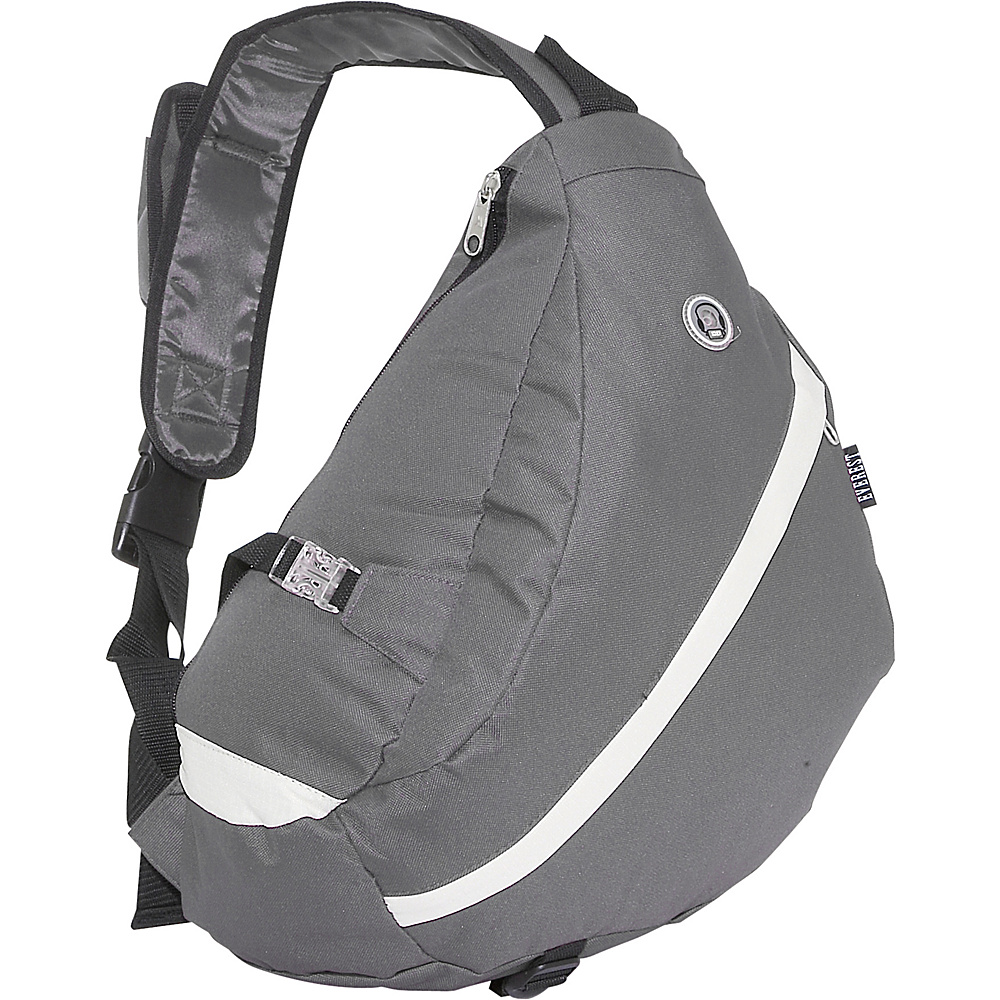Everest Sporty Sling Backpack Dark Gray Beige