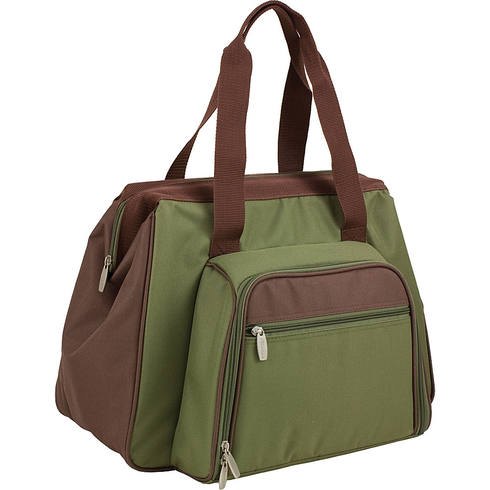 Picnic Time Toluca Insulated Cooler Pine Green Picnic Time Travel Coolers