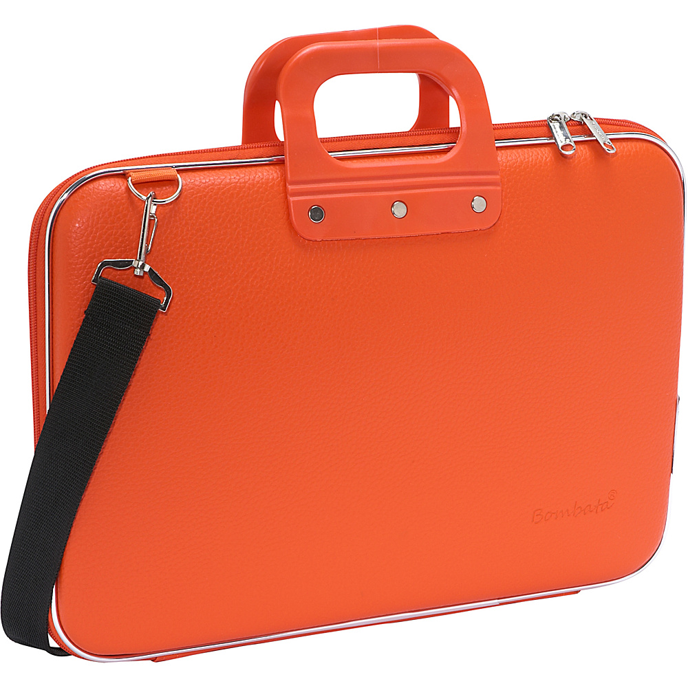 Bombata Classic Laptop Briefcase Orange