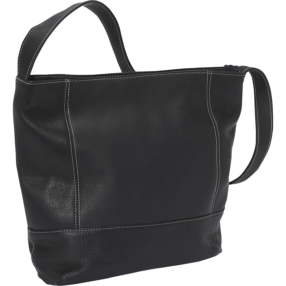 Le Donne Leather Everyday Shoulder Bag Black Le Donne Leather Leather Handbags