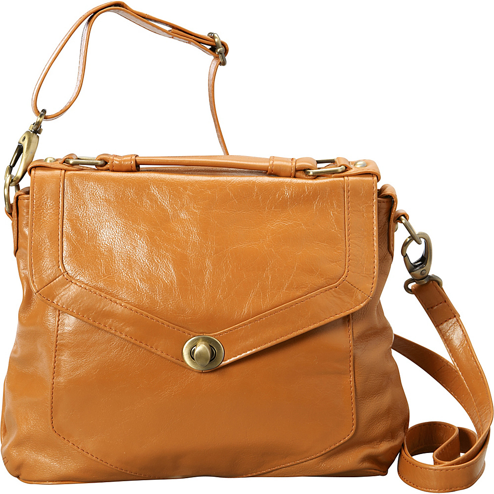 Latico Leathers Doyle Satchel Gold Latico Leathers Leather Handbags