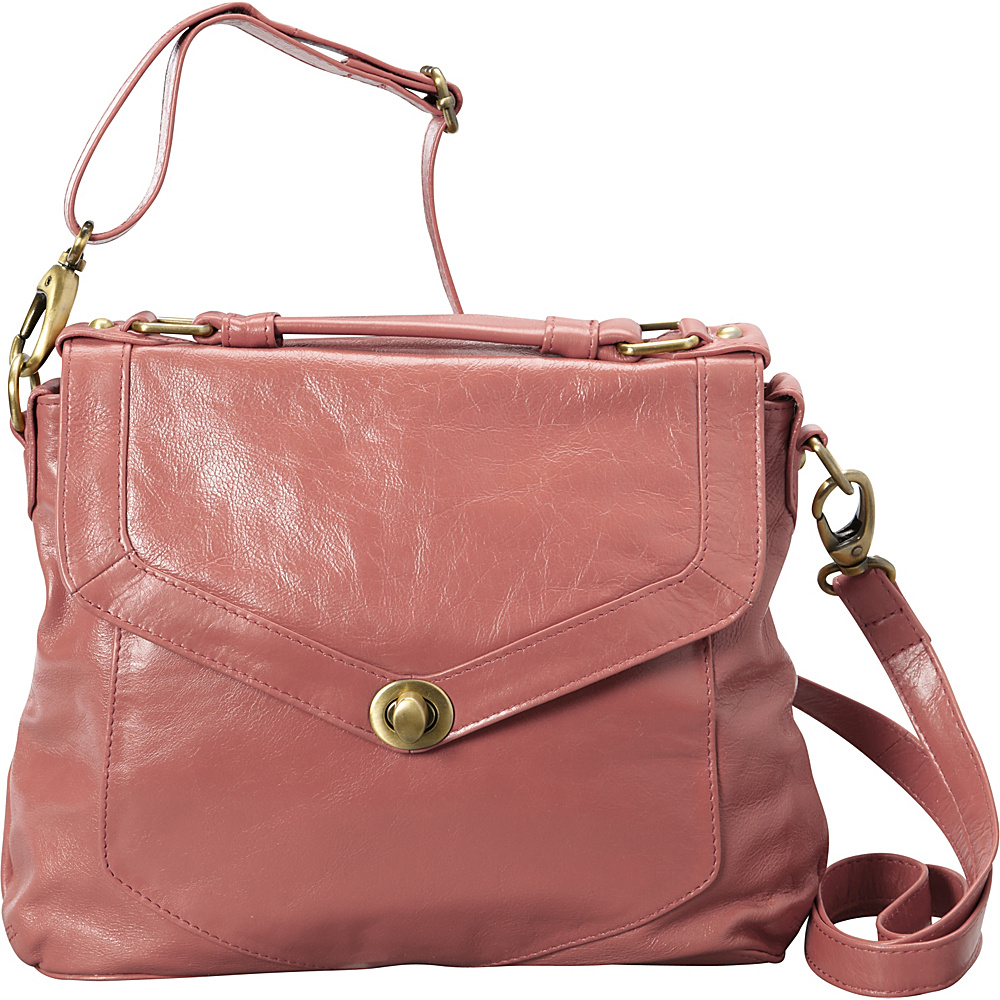 Latico Leathers Doyle Satchel Pink Latico Leathers Leather Handbags