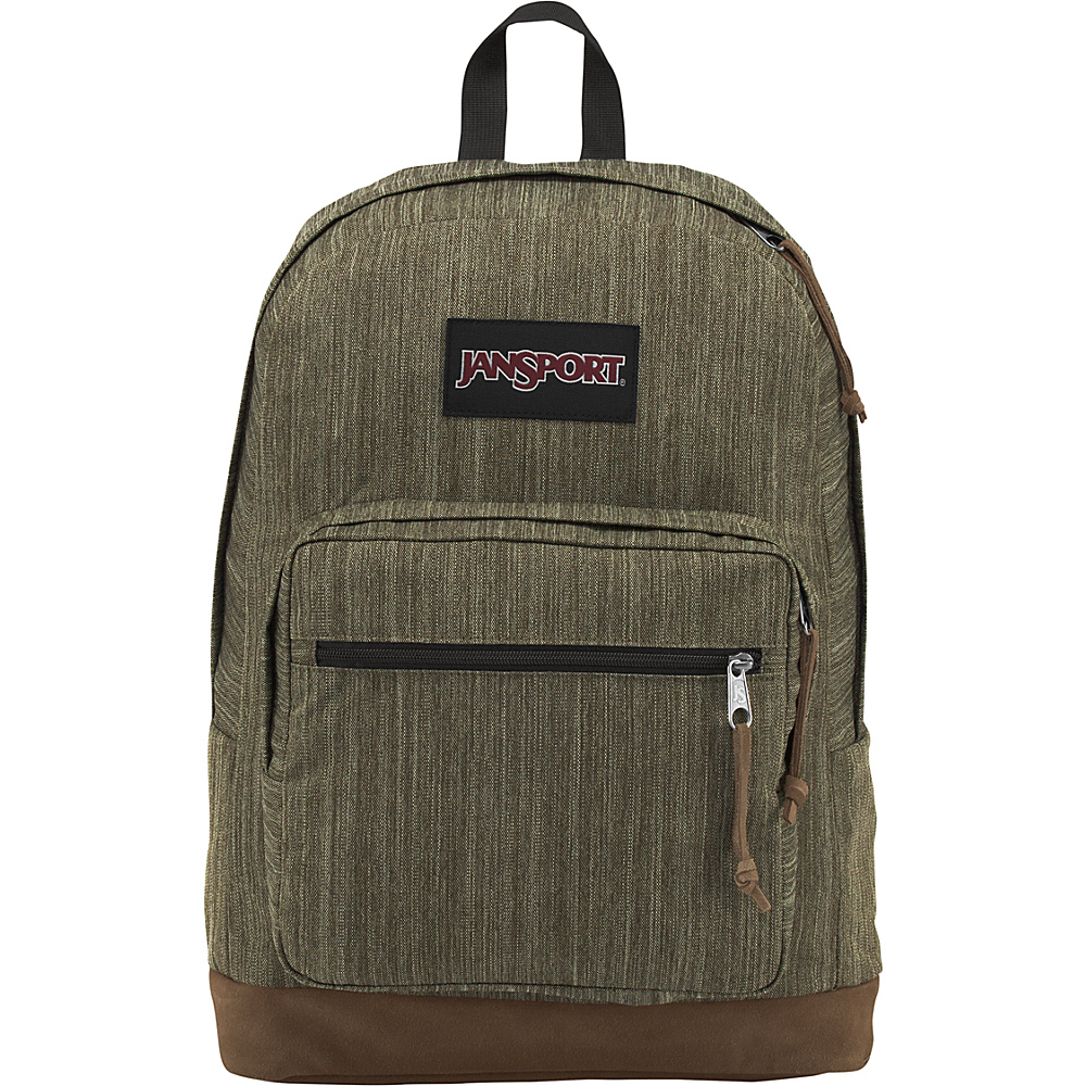 JanSport Right Pack Expressions Army Green Melange - JanSport Business & Laptop Backpacks
