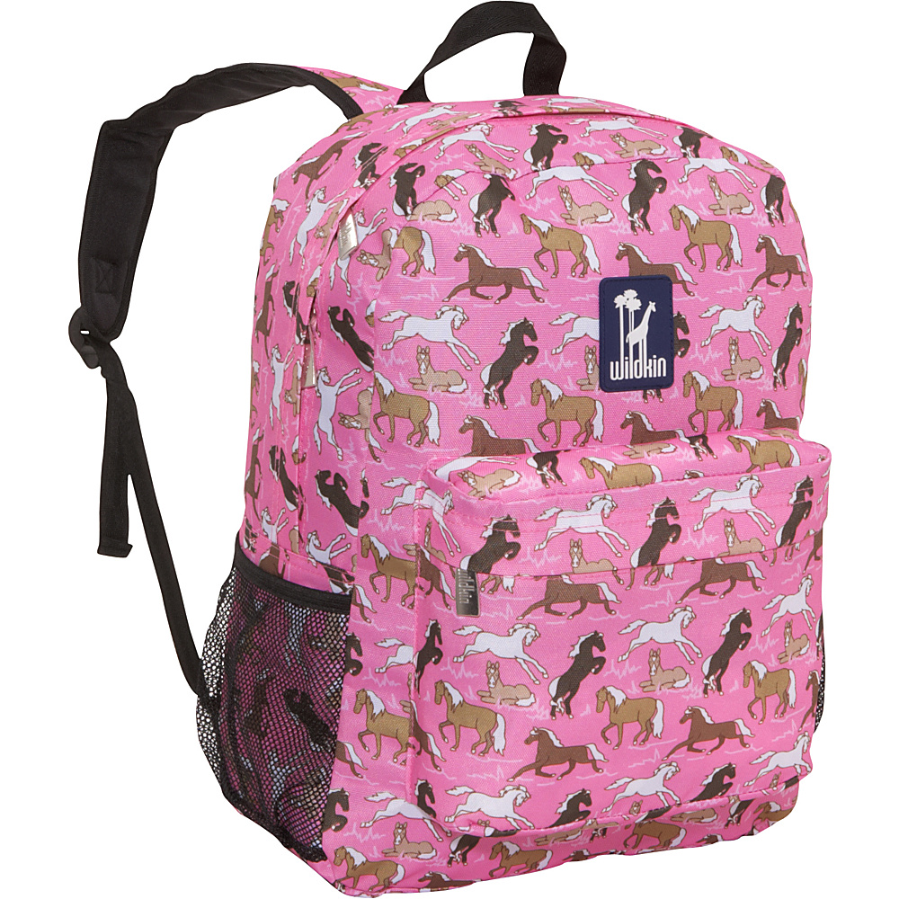 Wildkin Horses in Pink Crackerjack Backpack Horses in Pink Wildkin Everyday Backpacks