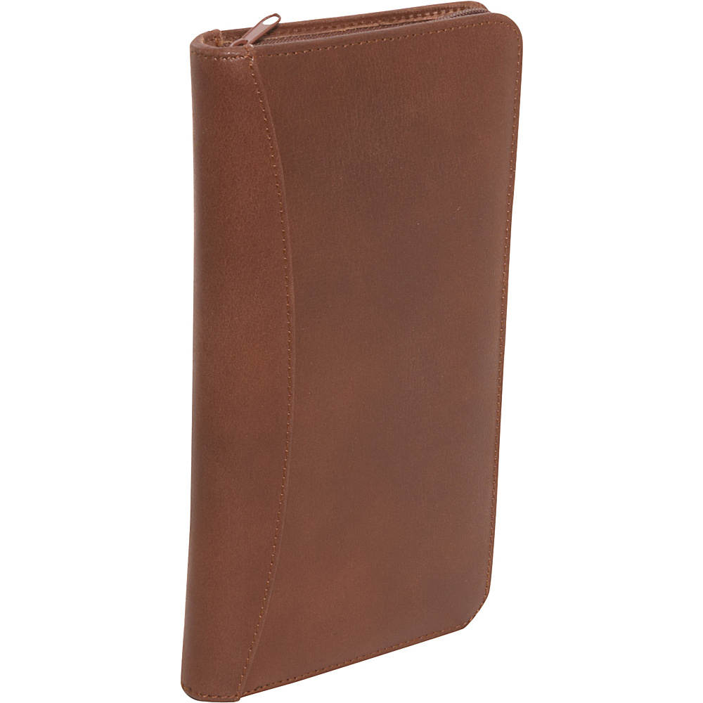 AmeriLeather Leather Document Case Brown