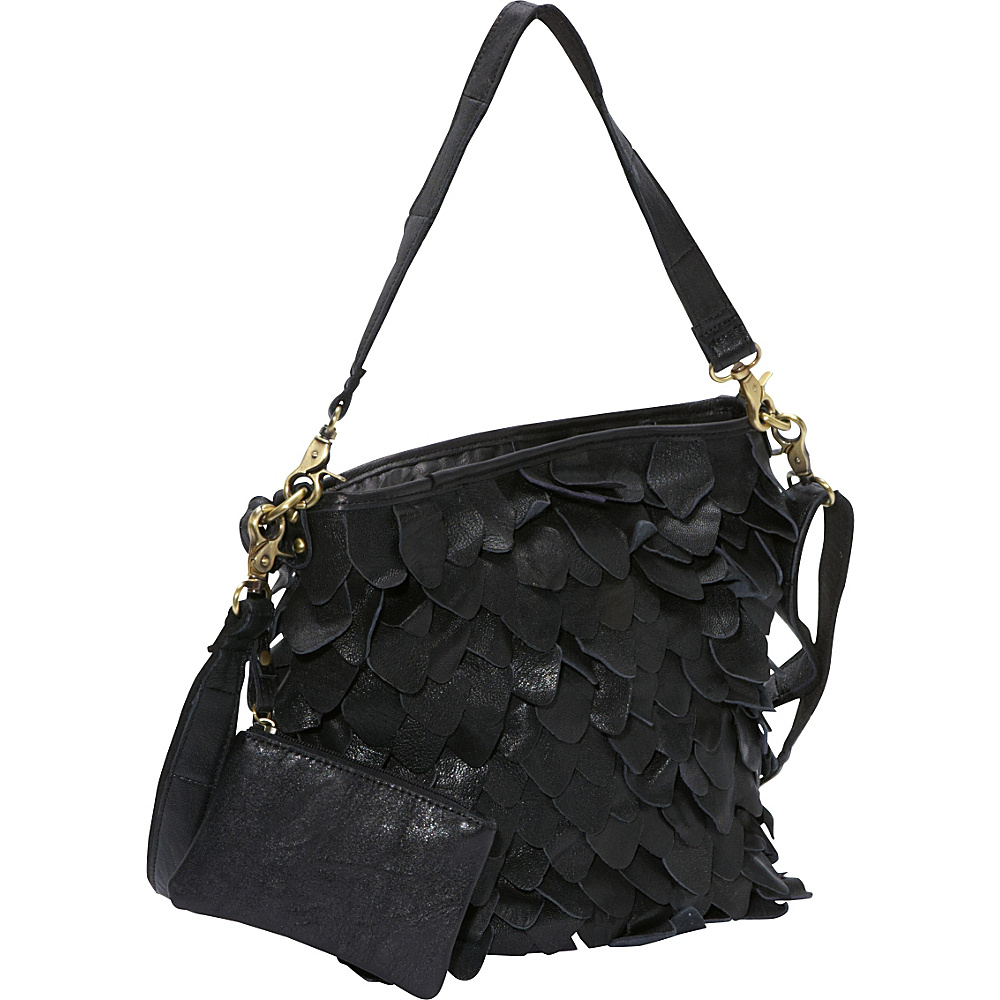 AmeriLeather Junior Hawk Leather Handbag Black AmeriLeather Leather Handbags