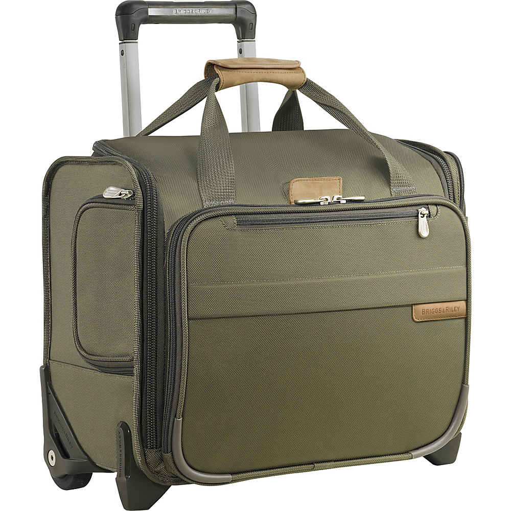 Briggs Riley Baseline Rolling Cabin Bag Olive Briggs Riley Softside Carry On