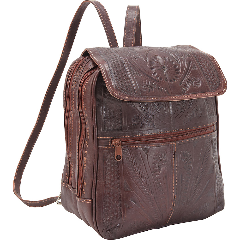 Ropin West Backpack Handbag Brown Ropin West Leather Handbags