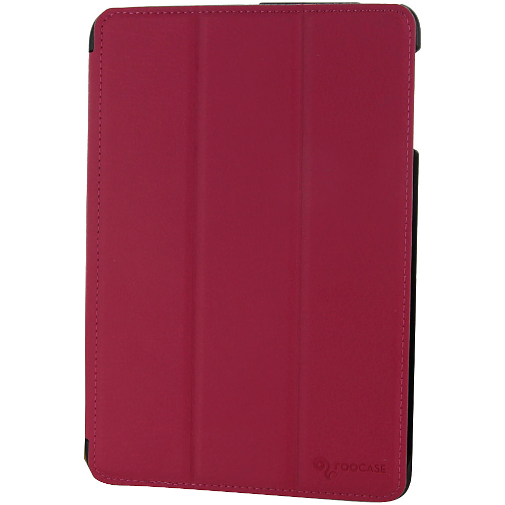 rooCASE Slimline Lightweight Shell Case for Apple iPad Mini Magenta rooCASE Electronic Cases