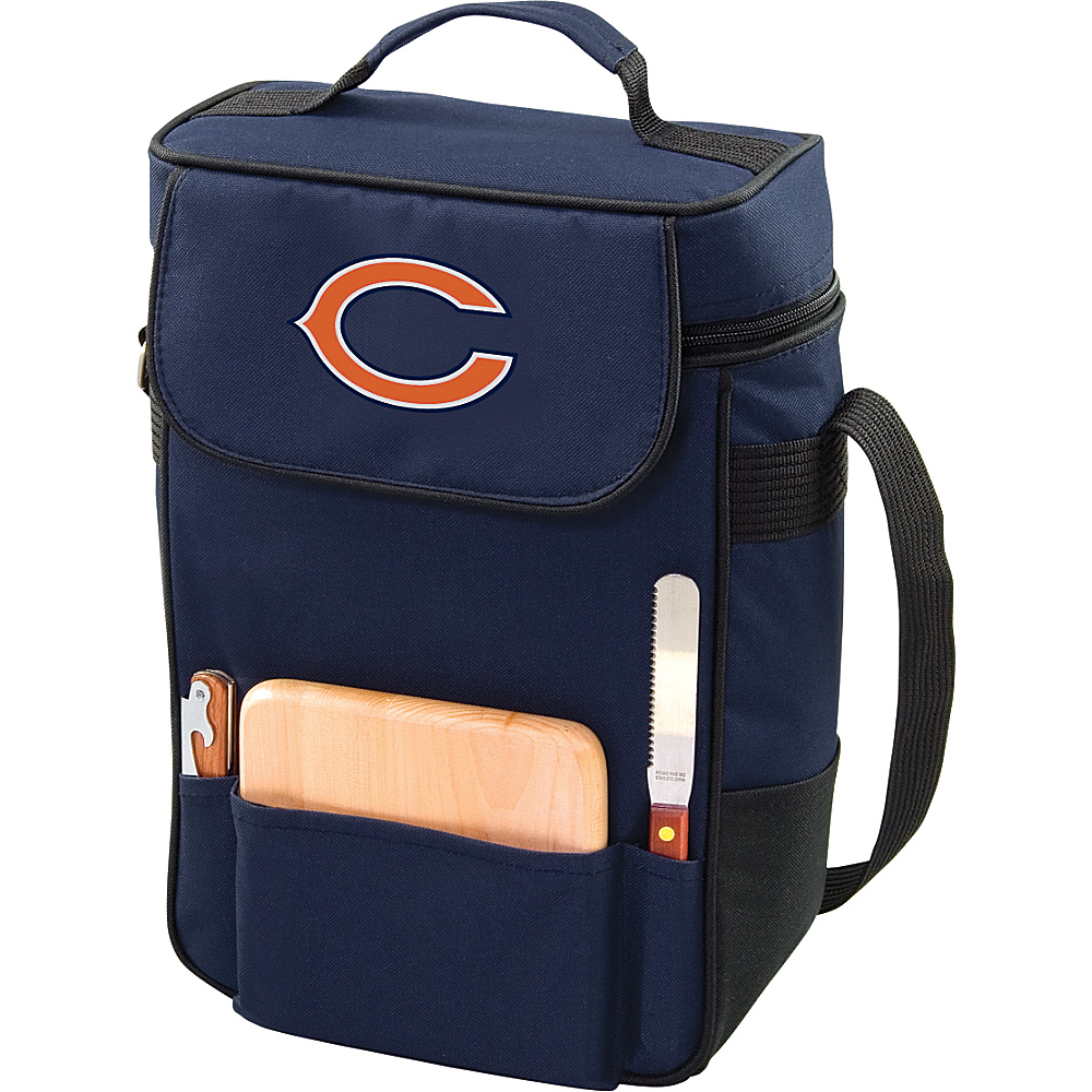 Picnic Time Chicago Bears Duet Wine Cheese Tote Chicago Bears Navy Picnic Time Travel Coolers