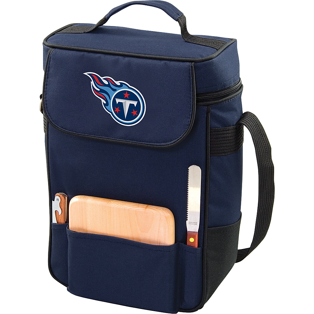 Picnic Time Tennessee Titans Duet Wine Cheese Tote Tennessee Titans Navy Picnic Time Travel Coolers