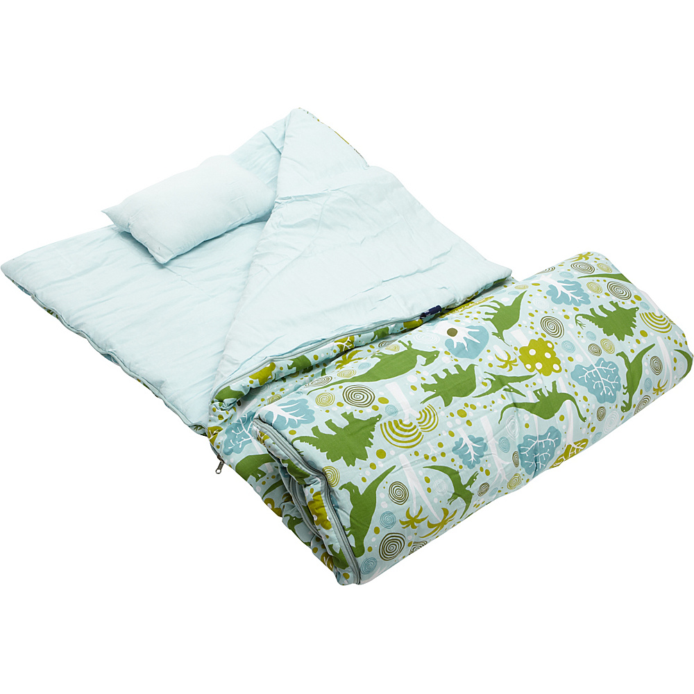 Wildkin Dino mite Original Sleeping Bag Dino mite Wildkin Travel Pillows Blankets