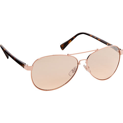 UPC 781268662246 product image for Vince Camuto Eyewear Combo Aviator Sunglasses with Tortoise Temples and V Logo R | upcitemdb.com
