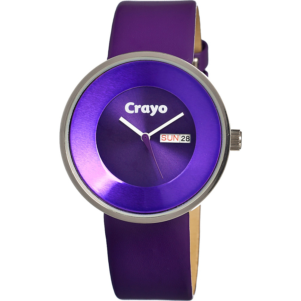 Crayo Button Purple Crayo Watches