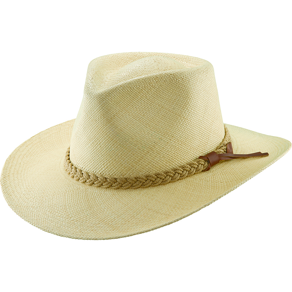 Scala Hats Panama Outback Hat Natural XXLarge Scala Hats Hats Gloves Scarves