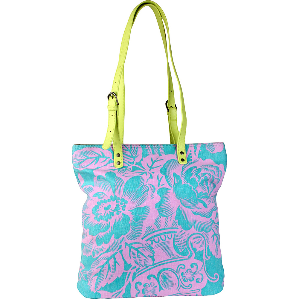 Amy Butler for Kalencom Harper Tote Turquoise Amy Butler for Kalencom Fabric Handbags