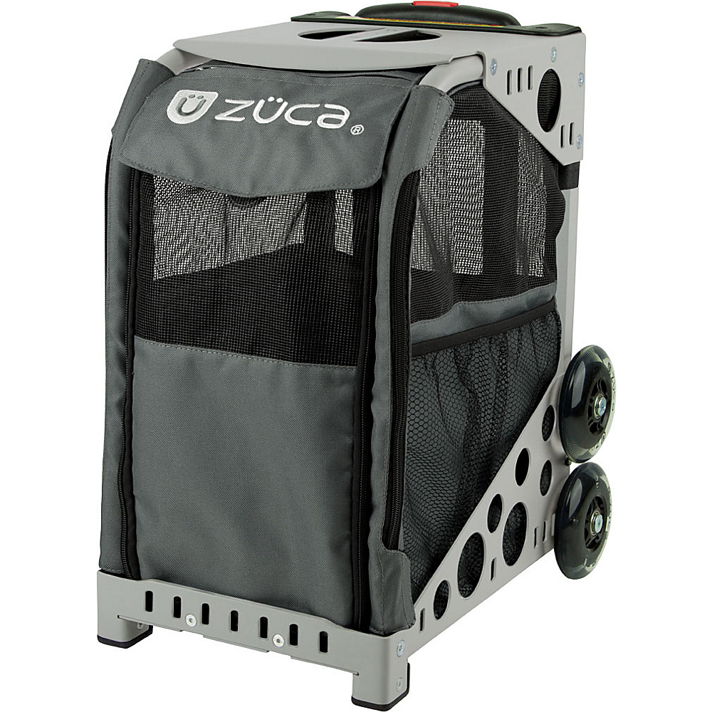 ZUCA Sport Pet Carrier Charcoal Gray Frame Charcoal ZUCA Pet Bags