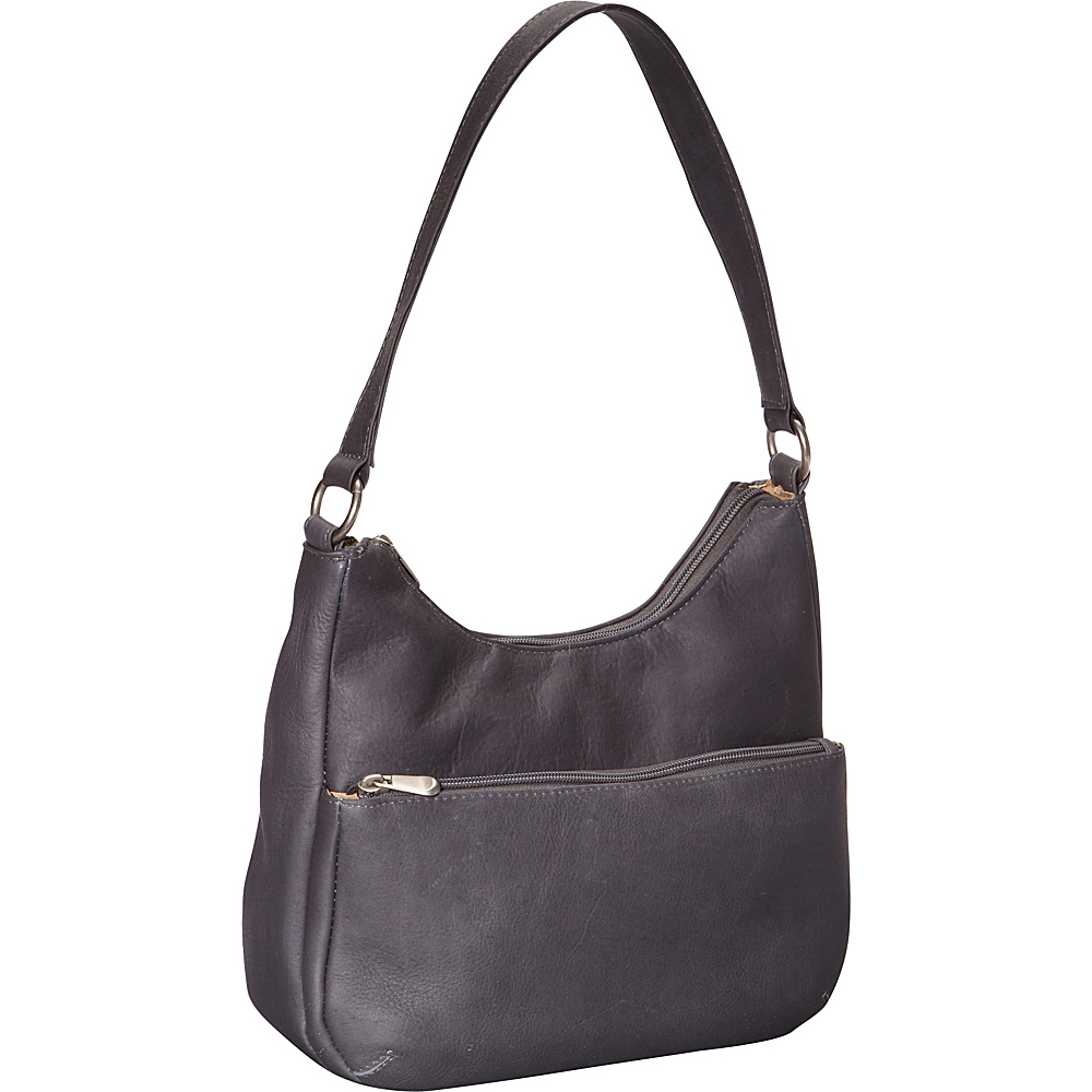 Le Donne Leather Astaire Hobo Gray Le Donne Leather Leather Handbags